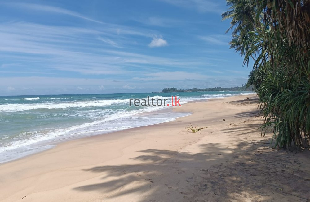 Beach Land For Sale At Dikwella