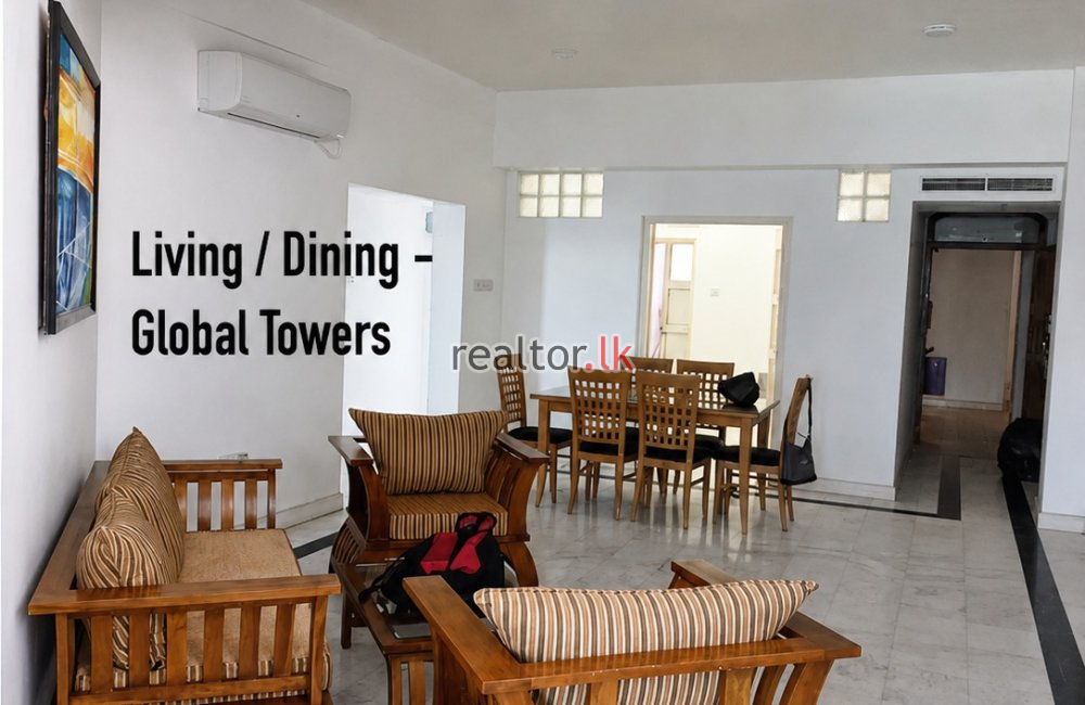 Apartment for Rent in Global Towers Colombo 6