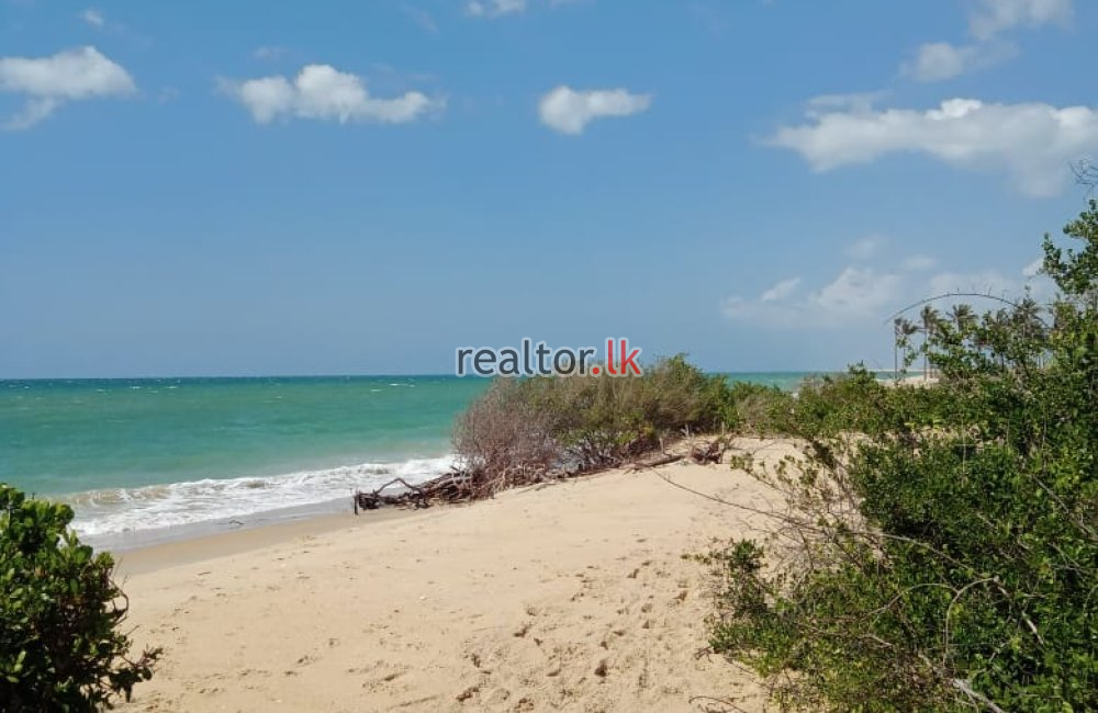 Lagoon and Beach Front Land For Sale