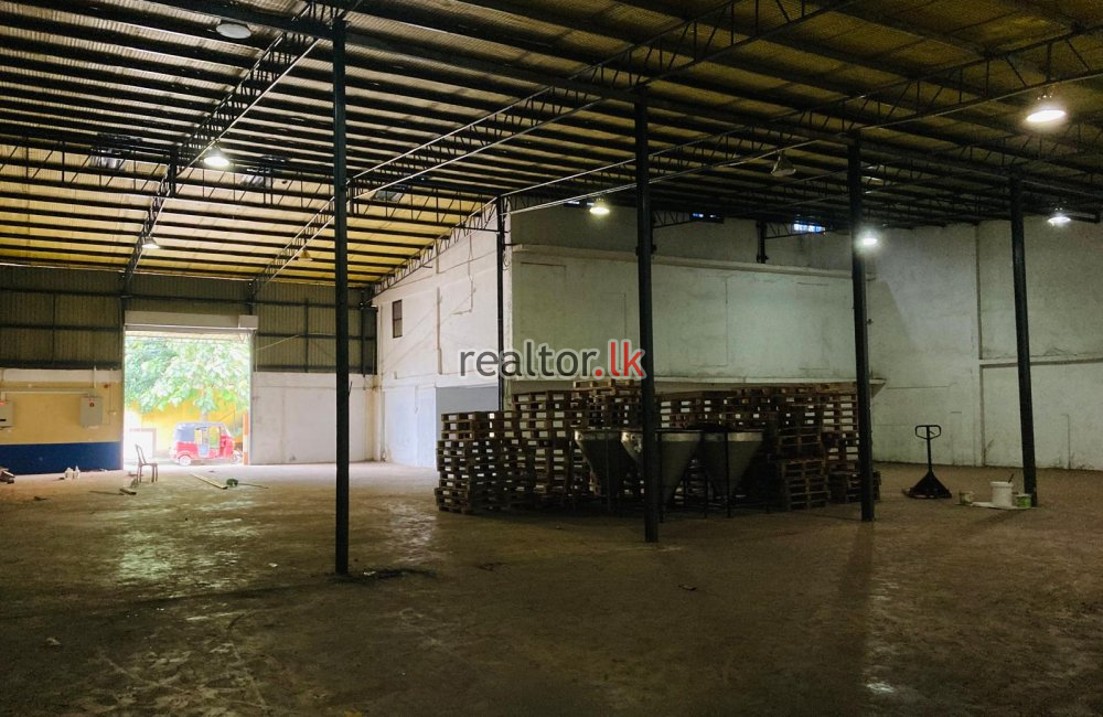 Warehouse For Rent At Sri Wickrama Mw Wattala