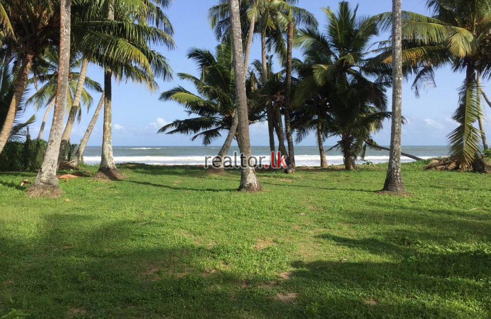 Beach Front Land For Sale At Matara