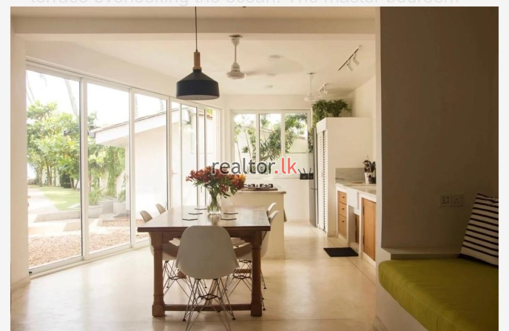 Beachfront Villa For Sale In Galle