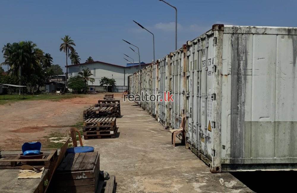 Land With Warehouse Facility For Rent Ja-Ela