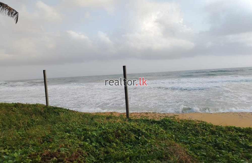 Beach Front Land For Sale At Boossa