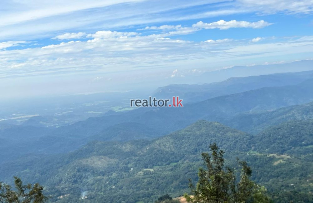 Mountain View Land For Sale At Beragala Haputale