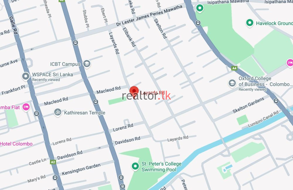 25P Bare Land For Sale In Layards Rd Colombo 05
