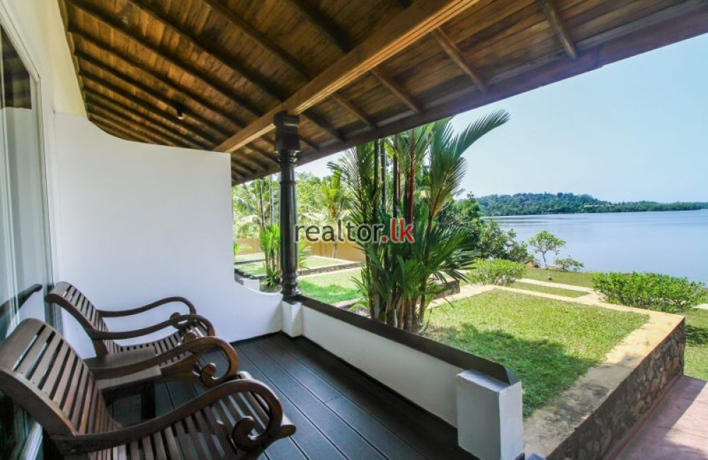 Luxury Lake View Resort For Sale At Hikkaduwa