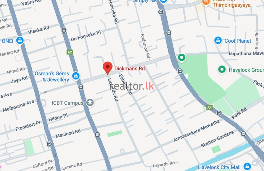 Bare Land For Sale In Dickmans Rd Colombo 05