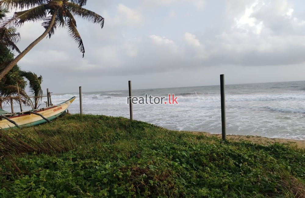Beach Front Land For Sale At Boossa