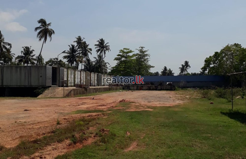 Land With Warehouse Facility For Rent Ja-Ela