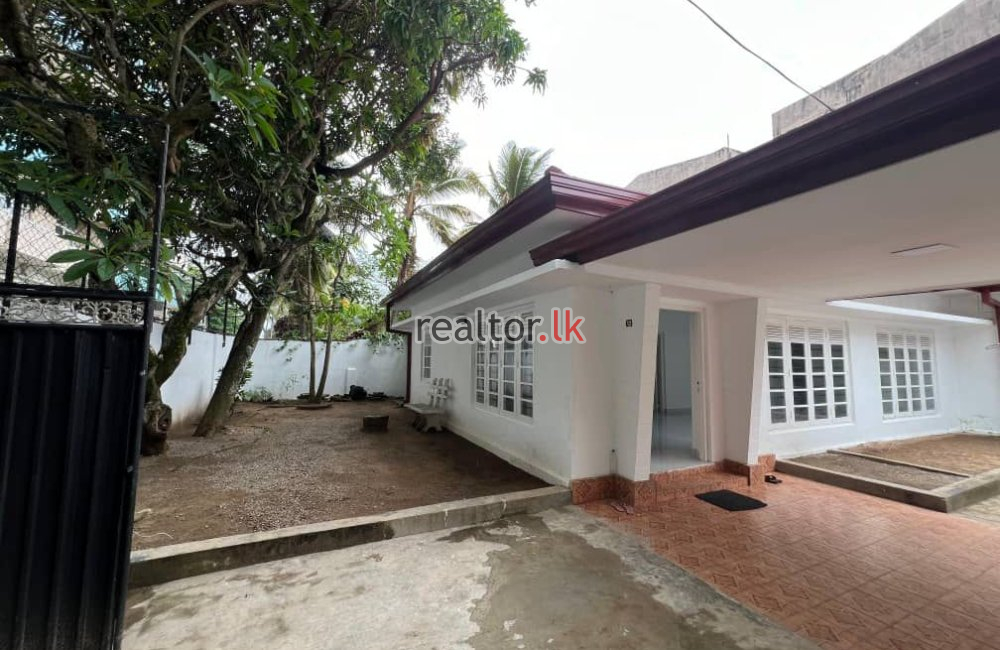 Single Storied House For Sale In Dehiwala