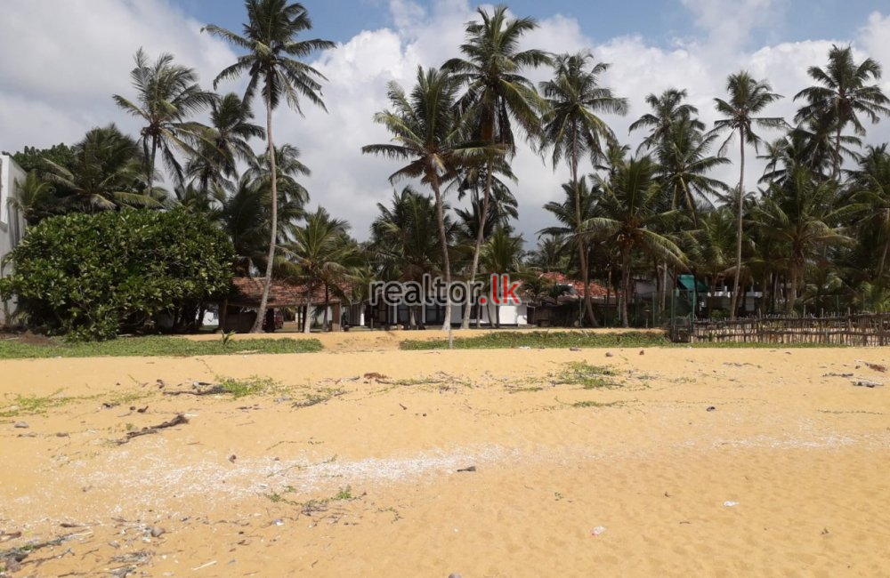 Beach Front Land For Sale At Rathgama