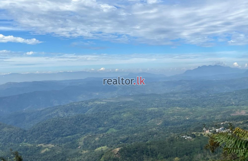 Mountain View Land For Sale At Beragala Haputale